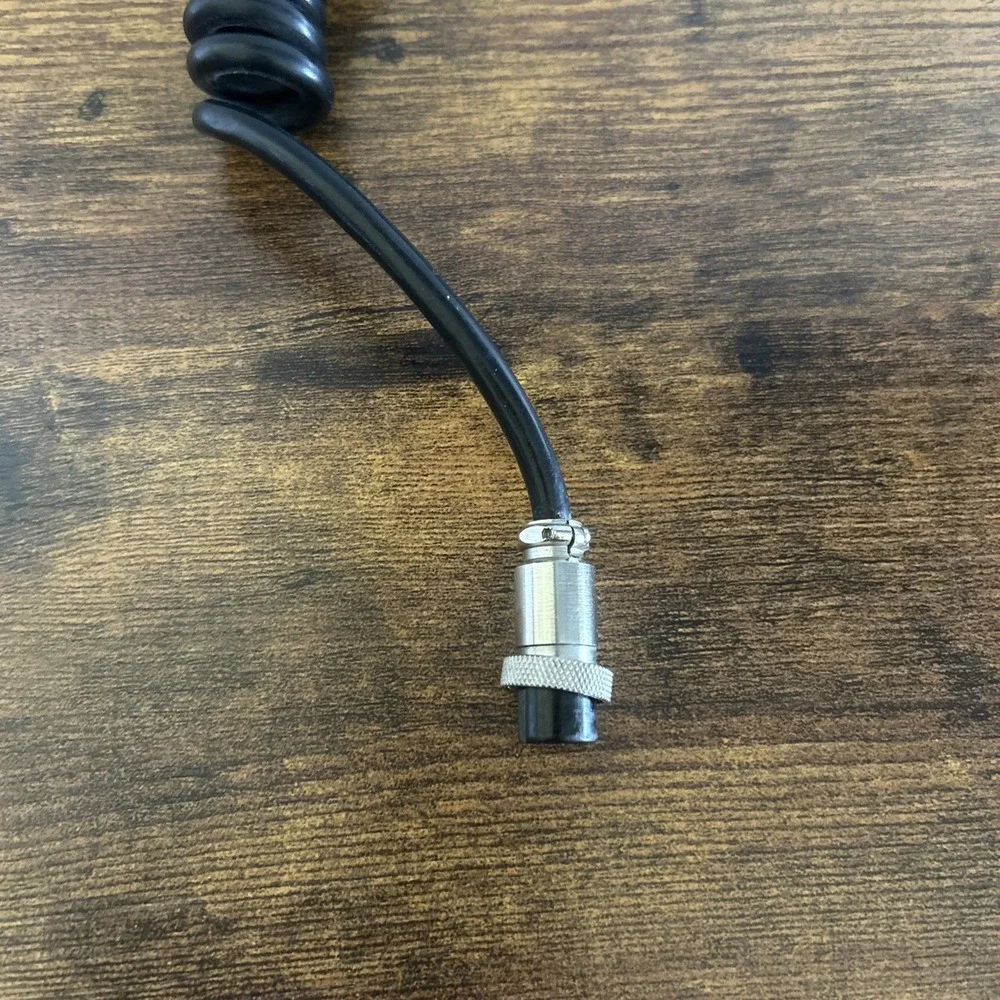 Vintage Astatic Lollipop D-104 Microphone with Cord - T-UG8 Stand Untested